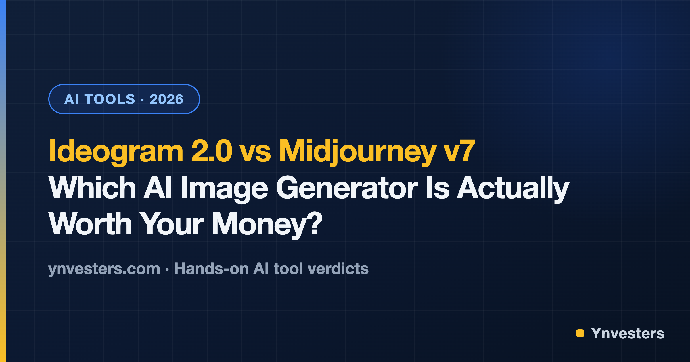 Ideogram 2.0 vs Midjourney v7: Which AI Image Generator Is Actually Worth Your Money?