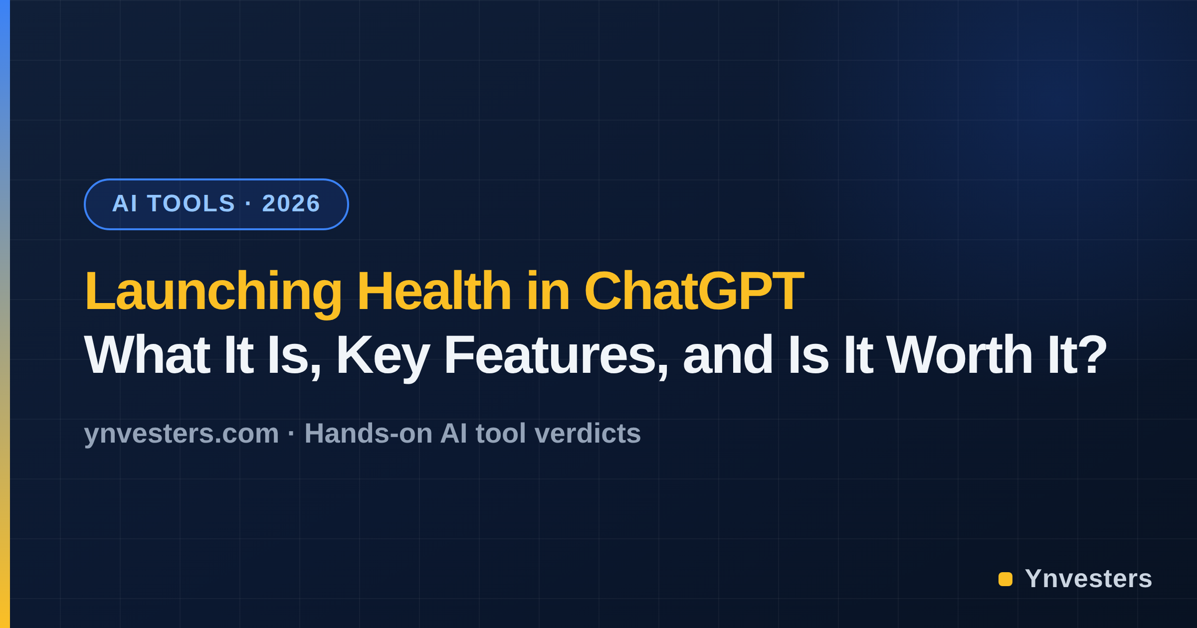 Launching Health in ChatGPT: What It Is, Key Features, and Is It Worth It?