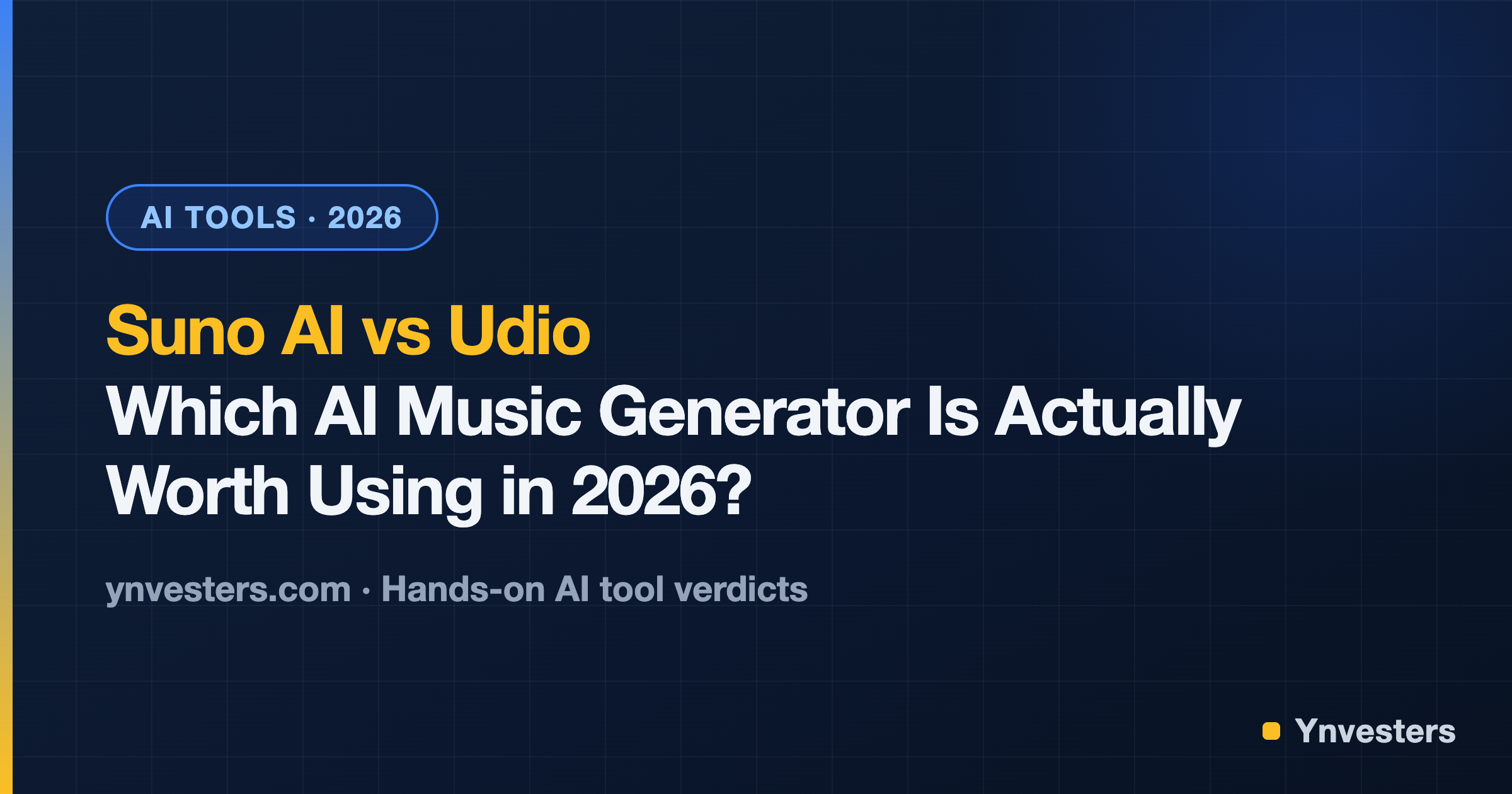 Suno AI vs Udio: Which AI Music Generator Is Actually Worth Using in 2026?